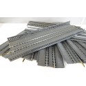Ref 18014 JOUEF LOT DE 8 ELEMENTS DE PONT DROIT AVEC RAILS + RAMBARDE HO
