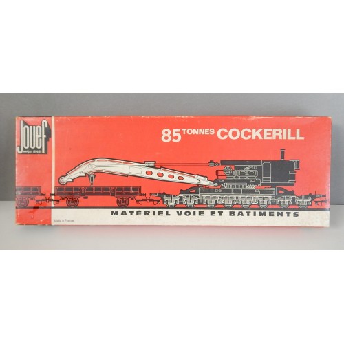RARE JOUEF COFFRET GRUE COCKERILL EN SUPERBE ETAT REF 663 HO