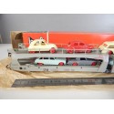 Ref 6570 JOUEF WAGON STVA LONG ARTICULER AVEC VOITURES JOUEF HO EN BOITE ROUGE