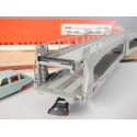 Ref 6570 JOUEF WAGON STVA LONG ARTICULER AVEC VOITURES JOUEF HO EN BOITE ROUGE