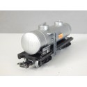 JOUEF WAGON CITERNE SHELL GRIS ALU A BOGIES SANS BOITE HO