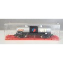 6510 JOUEF WAGON CITERNE CALTEX ELF A BOGIES EN BOITE CRISTAL HO