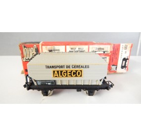 647 JOUEF WAGON A ESSIEUX CEREALIER ALGECO HO EN BOITE CARTON