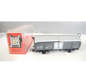REF 6220 - JOUEF TOMBEREAU UIC SNCF EUROPE TOIT COULISSANT BOITE CRISTAL HO