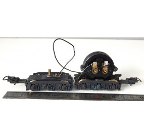 ref 18038 LIMA UN BOGIE MOTEUR + BOGIE CAPTEUR DE LOCOMOTIVEDB TYPE CC LIMA HO