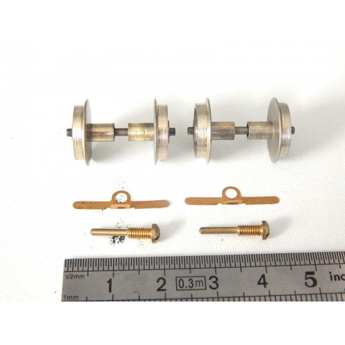 Réf 18043 JEUX ESSIEUX + LAMELLES BOGIE CAPTEUR BB 25531 BB 17029 JOUEF HO