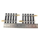 4756 DEUX RAILS DROIT 1/6 - 5 TRAVERSES 37 mm NEUF JOUEF - HO