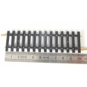 réf 4753 JOUEF 4 RAILS DEMI DROITE 14 TRAVERS 104 mm ACIER HO