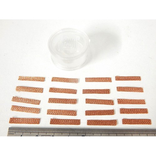REF 3860 JOUEF - 20 TRESSES D'ORIGINE CONTACT FROTTEURS NEUVES EN BOITE CRISTAL