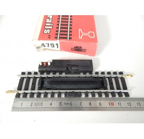 Réf 4791 JOUEF RAILS DECROCHE WAGON ELECTRIQUE EN BOITE ROUGE HO