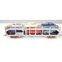 JOUEF WAGON STVA GRIS + 6 VOITURES JOUEF HO EN BON ETAT HO SANS BOITE N°3