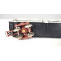 JOUEF WAGON STVA GRIS + 6 VOITURES JOUEF HO EN BON ETAT HO SANS BOITE N°3