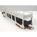 JOUEF WAGON STVA GRIS + 6 VOITURES JOUEF HO EN BON ETAT HO SANS BOITE N°3