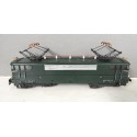JOUEF LOCOMOTIVE BB 9201 VERTE CHASSIS METAL ROUES BRUNIES MOT 5 POLES HO
