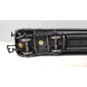 JOUEF LOCOMOTIVE BB 9201 VERTE CHASSIS METAL ROUES BRUNIES MOT 5 POLES HO