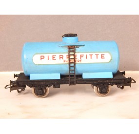 JOUEF UN WAGON CITERNE A ESSIEUX PIERREFITTE HO SANS BOITE N°2