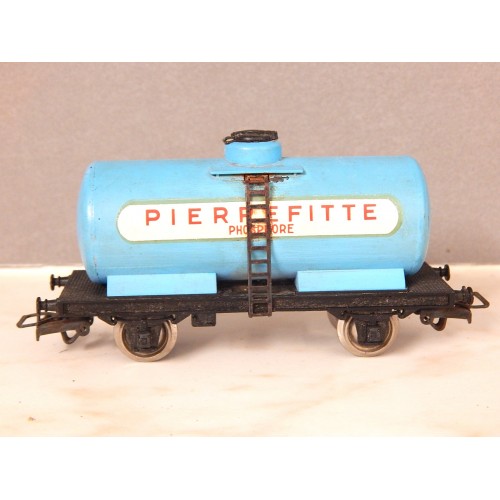 JOUEF UN WAGON CITERNE A ESSIEUX PIERREFITTE HO SANS BOITE N°2