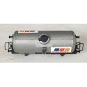 JOUEF WAGON CITERNE GRIS TOTAL ECHELLE METAL JOUEF HO SANS BOITE
