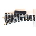 JOUEF 4085 UN AIGUILLAGE MANUEL R 385 RAILS ACIER DERIVE GAUCHE - HO