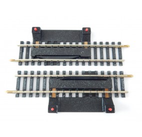 JOUEF ref 4781 LOT DE 2 RAILS DE COMMANDE A DISTANCE RAILS MAILLECHORT HO