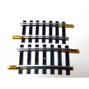 R 4874 2 RAILS COURBE R 385 - 7 TRAVERSES RAILS ACIER HO