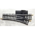 JOUEF AIGUILLAGE ANCIEN RAILS ACIER MANUEL A LEVIER DERIVE DROITE R 325 - HO