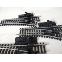 JOUEF LOT DE 6 AIGUILLAGES R 325 MANUEL COMMANDE A LEVIER - HO