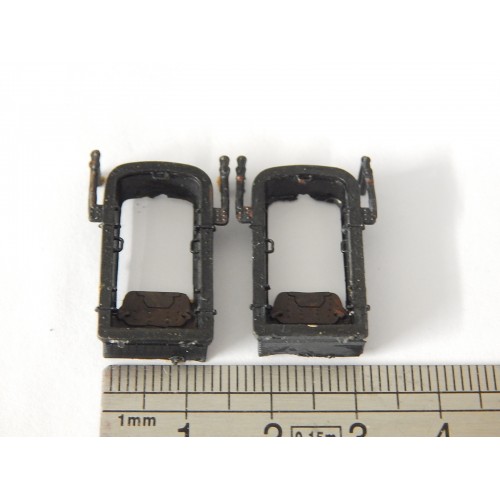 Réf 18103 JOUEF JEUX DE 2 SOUFFLETS 5 mm TRAIN HO