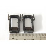 Réf 18103 JOUEF JEUX DE 2 SOUFFLETS 5 mm VOITURE TRAIN HO