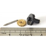 Réf 12584 JOUEF COURONNE + AXE MOTEUR + PIGNON D'AUTORAIL PICASSO HO