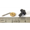 Réf 12584 JOUEF COURONNE + AXE MOTEUR + PIGNON D'AUTORAIL PICASSO HO