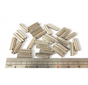 FLEISCHMANN 6434 HO LOT DE 28 ECLISSES POUR RAILS PROFILS FLEISCHAMANN HO