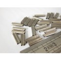 FLEISCHMANN 6434 HO LOT DE 28 ECLISSES POUR RAILS PROFILS FLEISCHAMANN HO