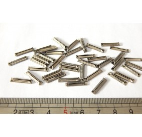 FLEISCHMANN 6436 HO LOT DE 40 ECLISSES POUR RAILS CODE 100 FLEISCHAMANN HO