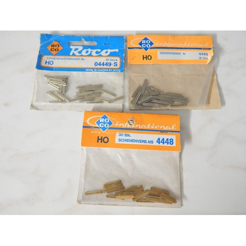 ROCO TROIS SACHETS DE 30 ECLISSES REF 04449 - 4449 - 4448 - HO