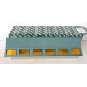 ref 6910 MAQUETTE QUAI COUVERT AVEC ACCESSOIRES EN BOITE ETAT NEUF HO