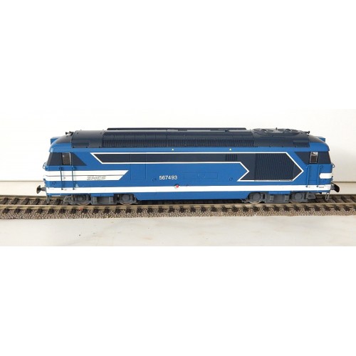 JOUEF LOCOMOTIVE BB 567493 ETAT NEUVE PRISE DECODEUR EN BOITE PLASTIQUE HO