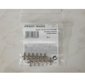 FLEISCHMANN 6433 HO 12 ECLISSES ISOLANTES POUR RAILS HO