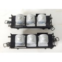 HORNBY LOT DE 2 WAGONS A ESSIEUX 3 CITERNES KUHLMANN HO