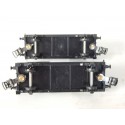 HORNBY LOT DE 2 WAGONS A ESSIEUX 3 CITERNES KUHLMANN HO