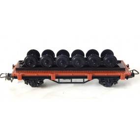 HORNBY WAGON PLAT TRANSPORT D'ESSIEUX HO SANS BOITE