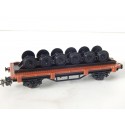 HORNBY WAGON PLAT TRANSPORT D'ESSIEUX HO SANS BOITE