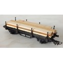 HORNBY WAGON PLAT A RANCHERS TRANSPORT DE PLANCHES HO SANS BOITE