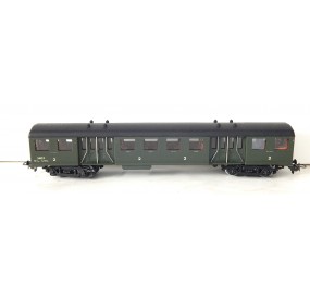 HORNBY VOITURE MODERNISEE BANLIEUE 2 CL Bmy 12514 SNCF SANS BOITE VERTE HO