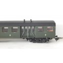 HORNBY VOITURE MODERNISEE BANLIEUE 2 CL Bmy 12514 SNCF SANS BOITE VERTE HO