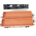 Réf 18163 LOT DE 2 WAGONS PLAT A BOGIES HORNBY AVEC CHARGEMENTS HO