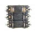 Réf 18168 LOT DE 3 WAGONS CITERNES GRISES ESSO A ESSIEUX HORNBY SANS BOITE HO