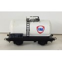 HORNBY UN WAGON CITERNE FINA A ESSIEU HO SANS BOITE