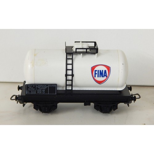 HORNBY UN WAGON CITERNE FINA A ESSIEU HO SANS BOITE