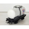 HORNBY UN WAGON CITERNE FINA A ESSIEU HO SANS BOITE